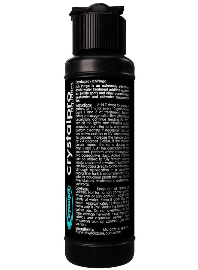 crystalpro Crystapro Ich Purgo - White Spot Cure - Ich - Ick Treatment - Effective and high Concentration 4.2 Oz (125ml) - Image 5